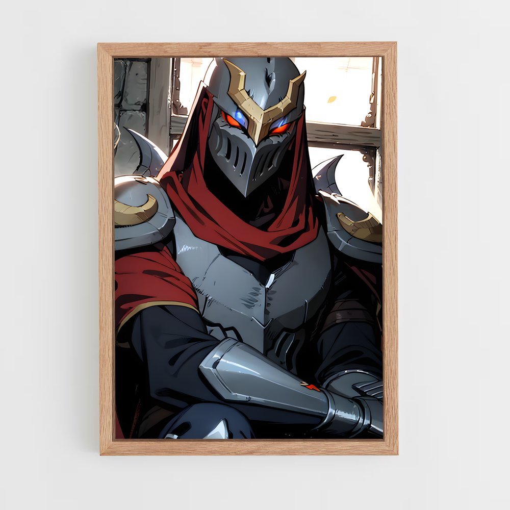 Poster Zed en Costume – affiche League Of Legends (vue 4)